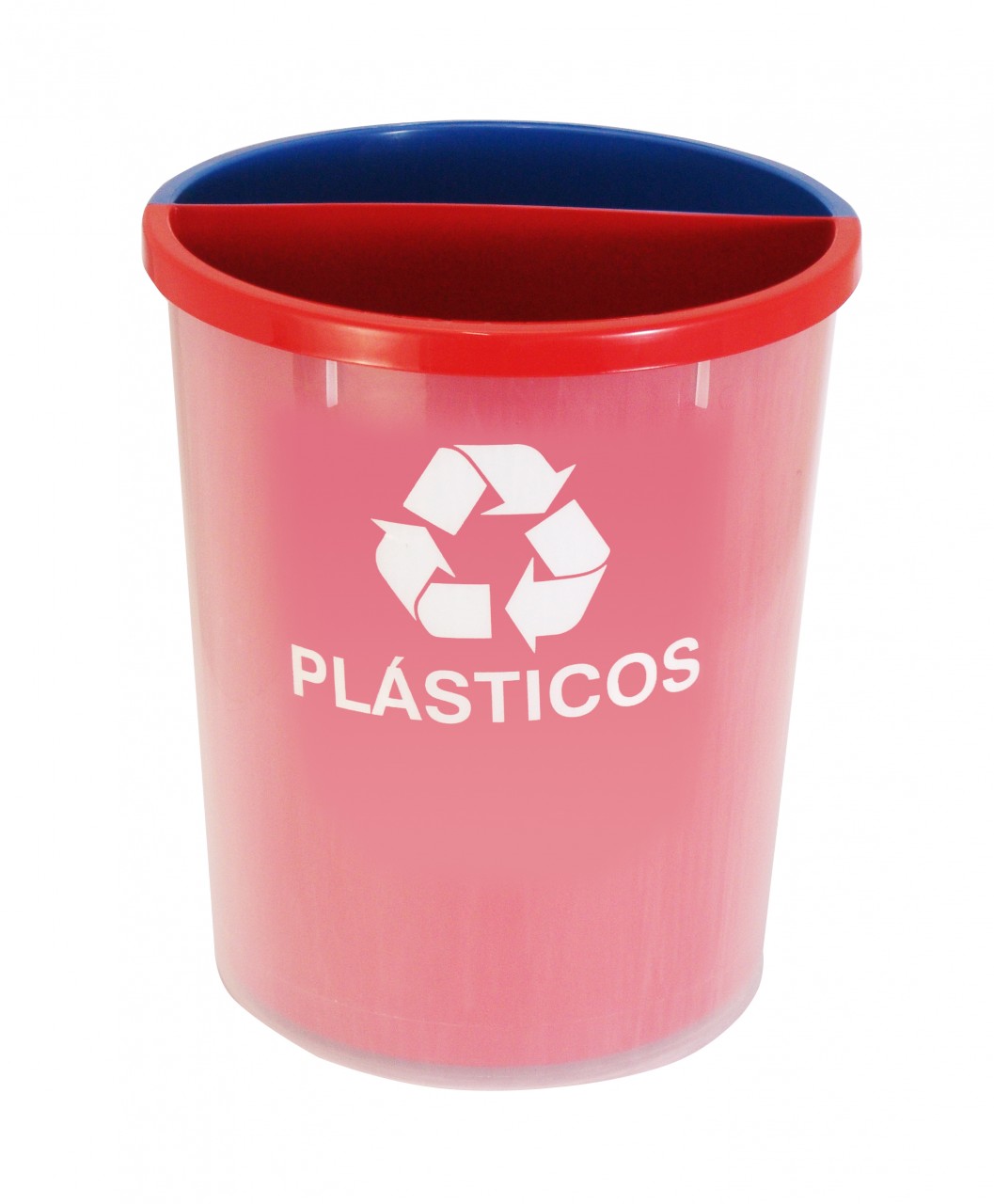 LIXEIRA MIX PLASTICA COM 2 DIVISÕES PARA COLETA SELETIVA